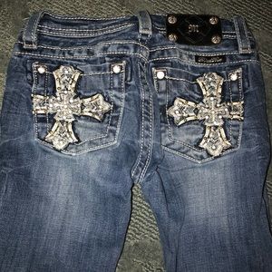 Girls sz 8 Miss me jeans